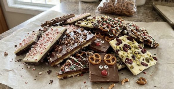 christmas bark treats