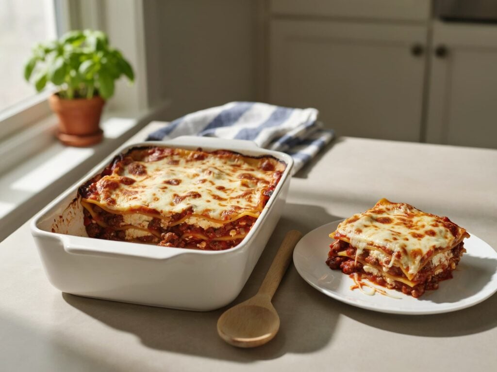 classic beef lasagna