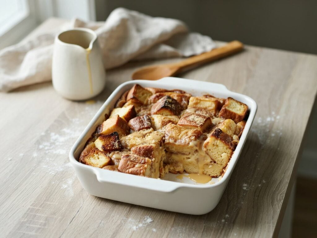 eggnog bread pudding