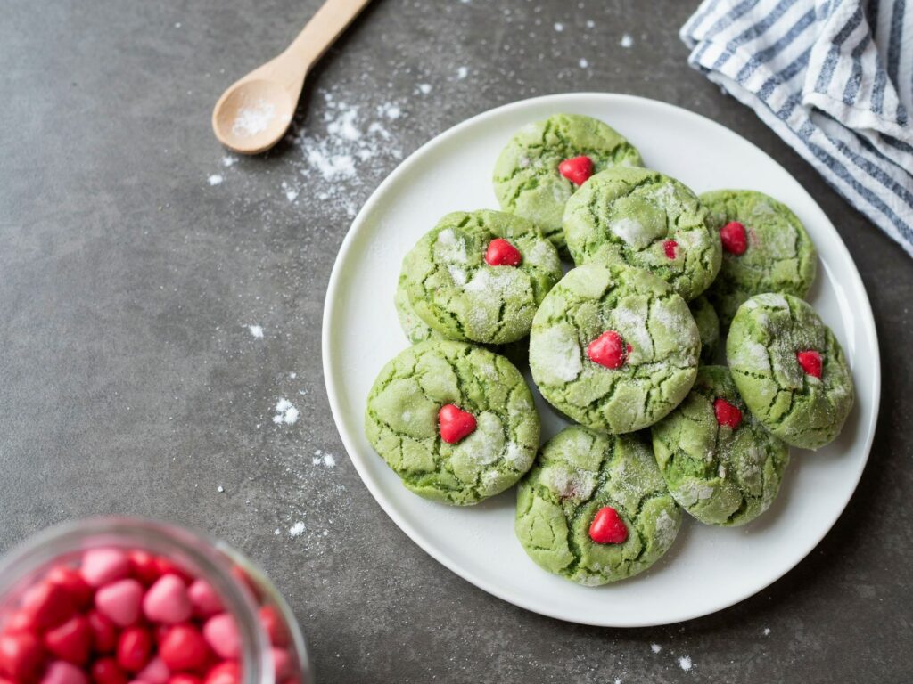 grinch cookies