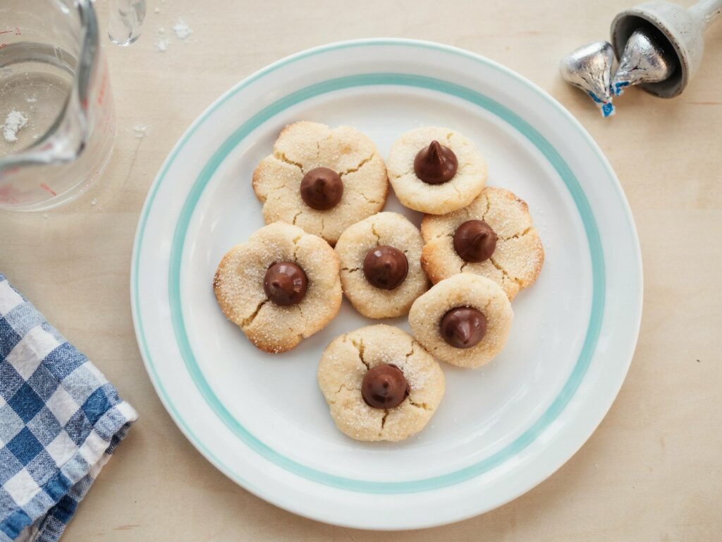 peanut butter blossoms