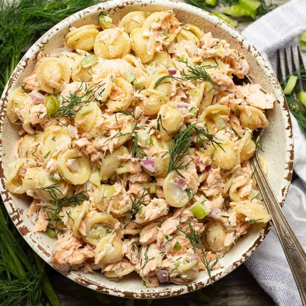 salmon dill pasta