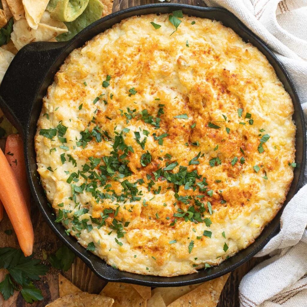 3 ingredient artichoke dip