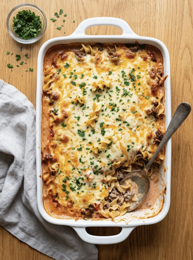Beef Noodle Casserole