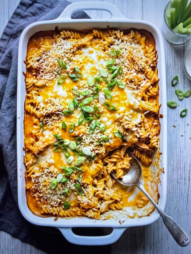 Buffalo Chicken Casserole