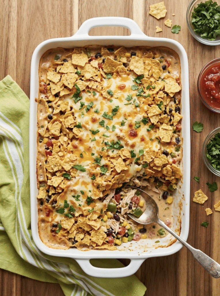 Chicken Taco Casserole