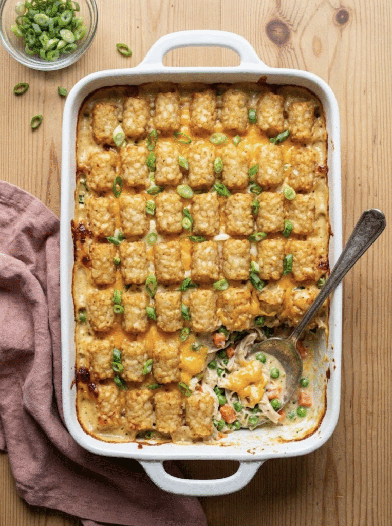 Chicken Tater Tot Casserole