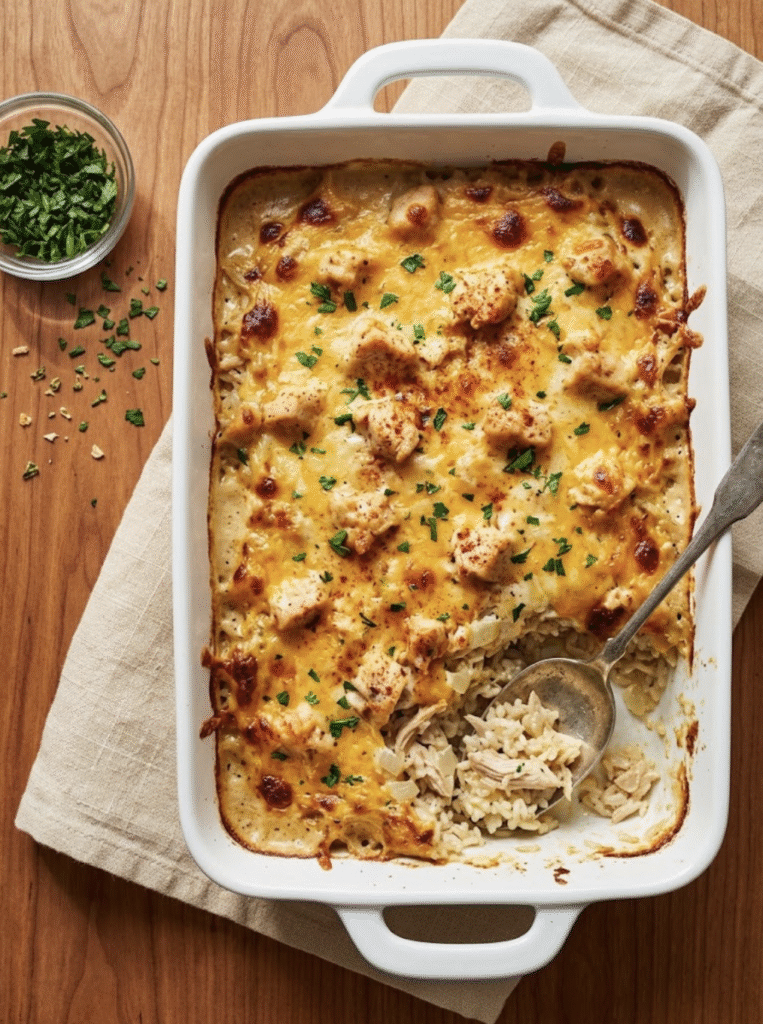 Chicken and Rice Casserole