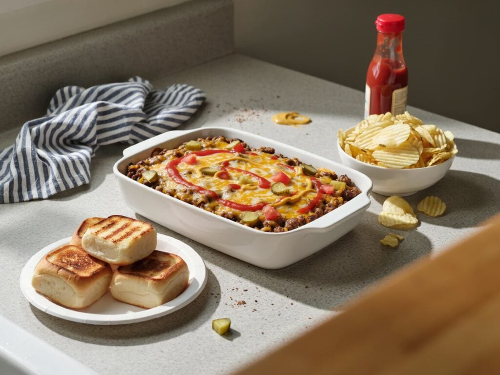 cheeseburger dip