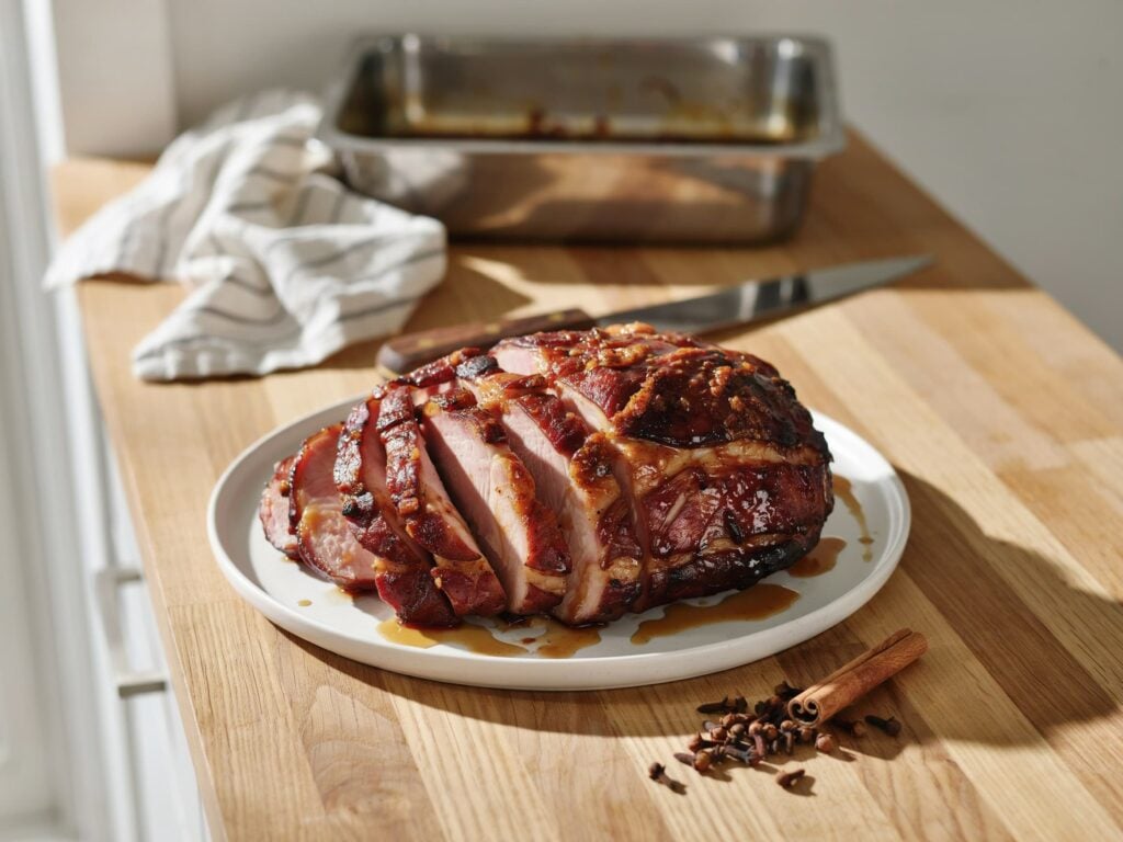 honey glazed ham