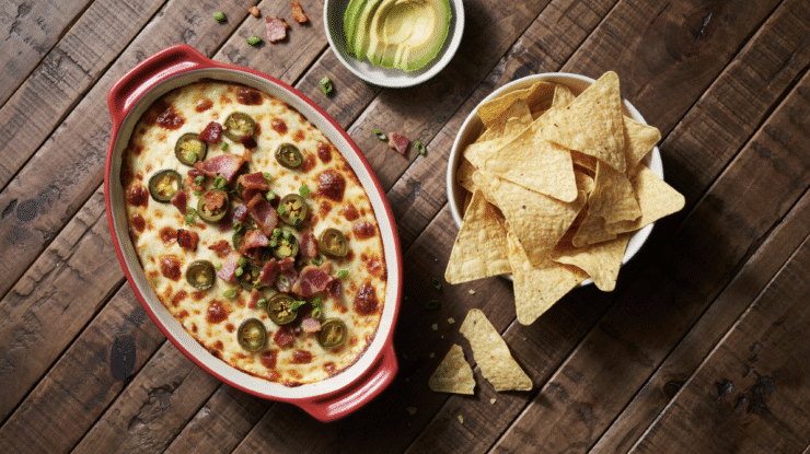 warm queso dip