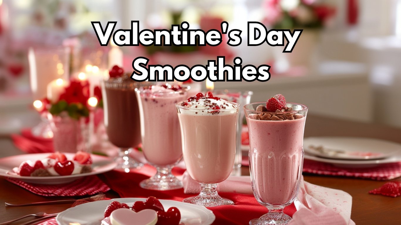 Valentine's Day Smoothies