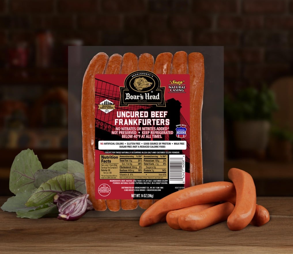 Boar’s Head Hot Dog