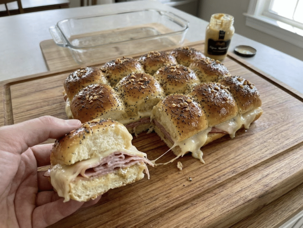 Ham and Cheese Sliders
