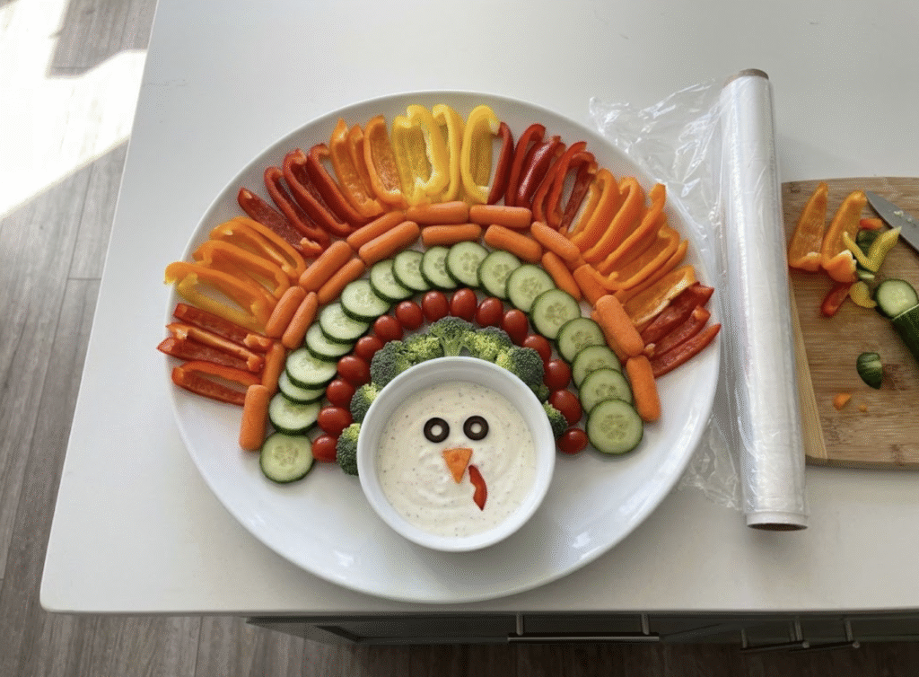 Turkey Veggie Tray