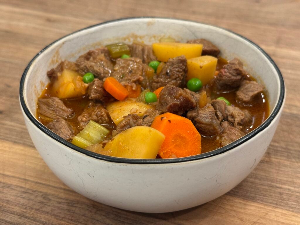 bowl of beef stew