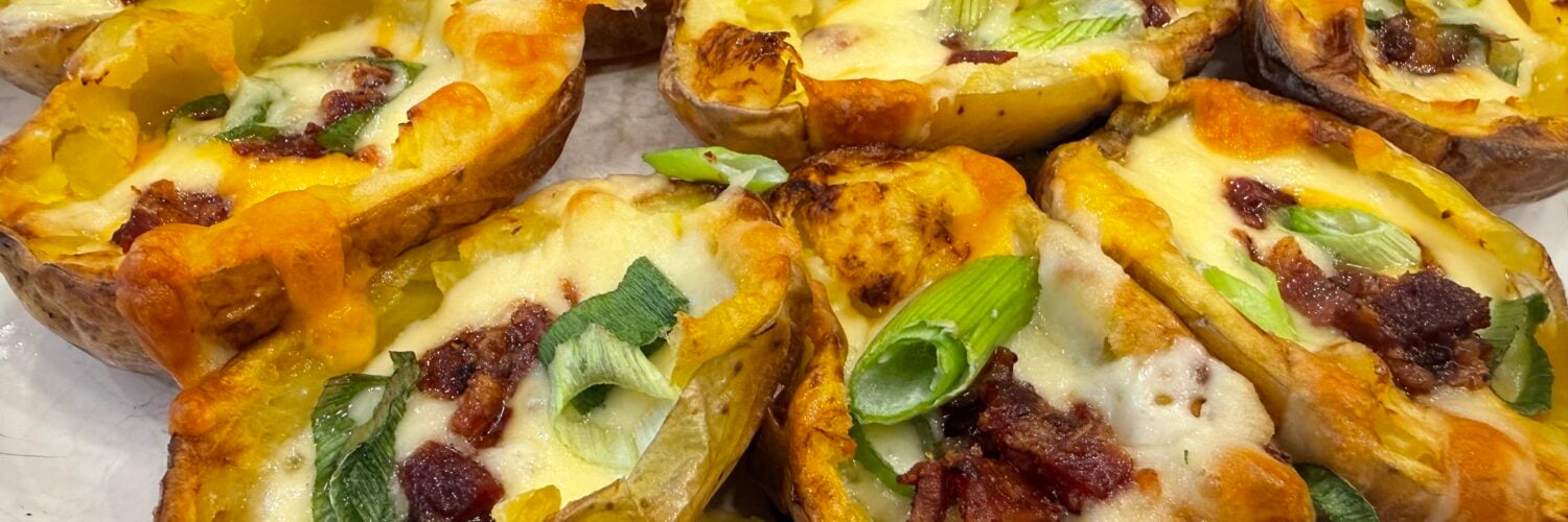 loaded potato skins