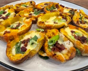 loaded potato skins