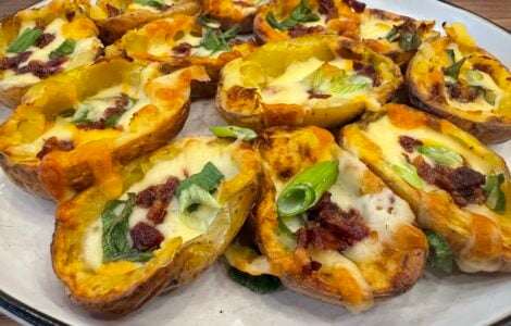 loaded potato skins