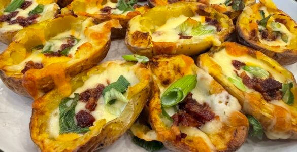 loaded potato skins