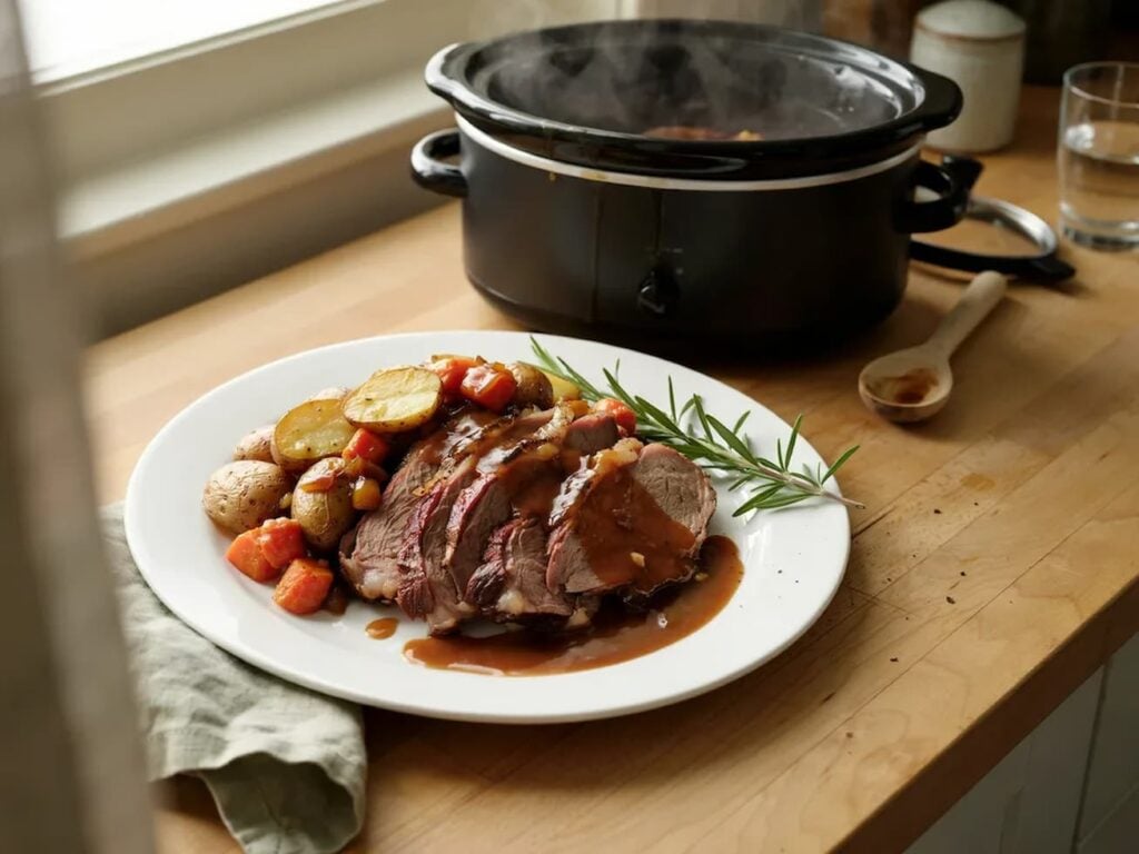 slow cooker pot roast